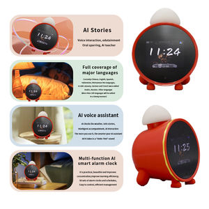 Nouveau Réveil Intelligent IA pour Étudiants, Gestion du temps vocal, Éducation précoce en anglais, Fournitures d'<span class=keywords><strong>apprentissage</strong></span> automatique, Minuteur, Jouet - Product Image 6
