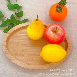 Ensemble de plateaux ovales en bambou pour hôtel, restaurant, usage domestique, présentation alimentaire, assiettes à fruits, planches à découper, qualité professionnelle - Product Image 4