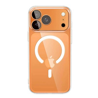 Coque transparente antichoc magnétique avec bouton IA pour appareil photo pour iPhone 17 Air et iPhone 17 Pro Max