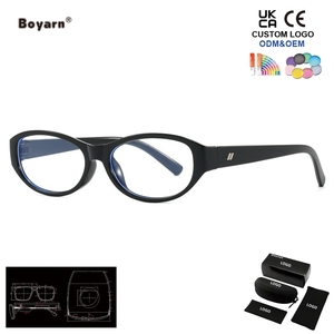 Gafas de Sol Boyarn Retro Artísticas con Marco Redondo, Lentes Grises Versátiles de PC, Lentes de Sol para Hombre - Product Image 5