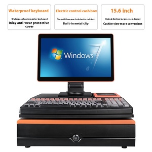 Tất cả trong một 15.6 inch Android/Windows máy POS Tiền mặt đăng ký với tiền mặt hộp và Máy in POS termina - Product Image 2
