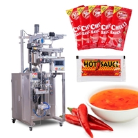 Machine d'emballage automatique de sachets de sauce à l'huile ketchup salade moutarde sauce pâte de tomate confiture yaourt