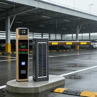 Barrera de Estacionamiento TY02 al por Mayor de Fábrica con Motor DC sin Escobillas de Energía Solar, Cámara de Reconocimiento de Matrículas y Cámara de Estacionamiento
