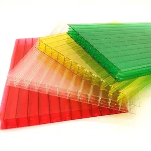 Transparent Roofing Sheets Plastic Greenhouse Roof Polycarbonate Sheet Policarbonato Durable and Affordable Building Materials