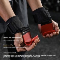 Ganchos de Asistencia para Dominadas, Ganchos de Agarre para Ejercicios de Barra, Soporte de Muñeca, Correas de Ayuda para Levantamiento de Pesas y Fitness, Fabricante