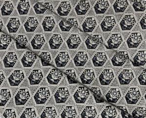 Tissu en dentelle magnifique en gros, perles, paillettes, broderie pour robe de soirée - Product Image 3