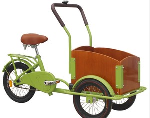 Triciclo elettrico personalizzato per bici da carico a 3 ruote OEM per trasportare biciclette per bambini in vendita - Product Image 3