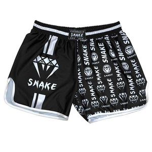 Logo personnalisé Mma Thaïlande Sublimation Training Boxer Personnalisez votre propre coup de pied de combat Shorts de boxe Muay Thai en gros - Product Image 1