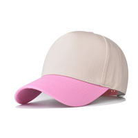 Gorra de Béisbol Estructurada de Dos Tonos para Hombre y Mujer, Gorras Snapback de Moda, Gorras de Sarga de Algodón de 5 Paneles con Logotipo Personalizado