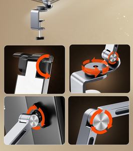 Support de tablette en aluminium de luxe pour Apple iPad / Lenovo Tab / <span class=keywords><strong>Xiaomi</strong></span> Pad - Product Image 3