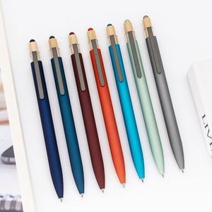 Multi-Functional Creative Office Gel <b>Pens</b> Plastic Frosted Signature <b>Pens</b> for Advertising Print <b>Color</b> Spray-Coated Business Gel - Product Image 4