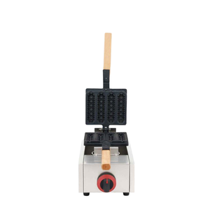 Petit <span class=keywords><strong>gaufrier</strong></span> en acier inoxydable alimenté <span class=keywords><strong>au</strong></span> <span class=keywords><strong>gaz</strong></span> Capacité de 4 grains pour la vente de rue 220V État neuf - Product Image 1