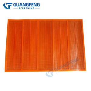 Guangfeng tùy chỉnh PU Polyurethane khử nước màn hình lưới đồng bằng dệt đục lỗ rung màn hình cắt tùy chỉnh kích thước tùy chọn - Product Image 3