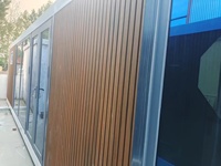 Cabine Apple de 40 pieds Petite maison Maisons préfabriquées modulaires professionnelles sur mesure Villa
