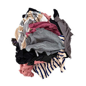 Residuos Textiles de Camisetas de Algodón Oscuro, Residuos Industriales para Limpieza, Bolsas de 10 kg y 20 kg, Barman Group LLC, EE. UU. - Product Image 3