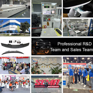 Aileron de voiture universel électrique en fibre de carbone ABS pour Honda Accord Aleron Del Coche aileron d'aile de coffre arrière - Product Image 4