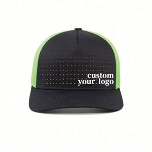 หมวกแก๊ป Richardson 112 Trucker แบบตาข่าย 6 แผง ปักโลโก้หนังตามสั่ง สำหรับผู้ชาย - Product Image 3