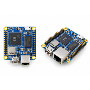 NanoPi NEO Compact SBC Allwinner H3 Cortex-A7 1.2GHz 512MB DDR3 Fast Ethernet GPIO UART SPI I2C UbuntuCore Linux pour IoT Embe - Product Image 1