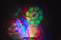 Lumière de scène à LED 30W 4 en 1 avec télécommande, effets lumineux ELF 4 en 1 pour discothèque, fête, bar, DJ