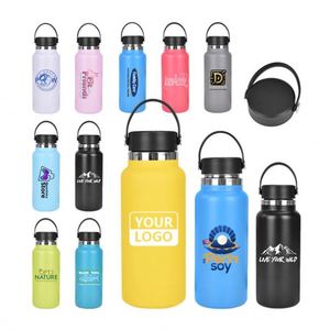 กระติกน้ำสุญญากาศสแตนเลสสำหรับกิจกรรมกลางแจ้ง กีฬา  พร้อมโลโก้สั่งทำ - Product Image 1
