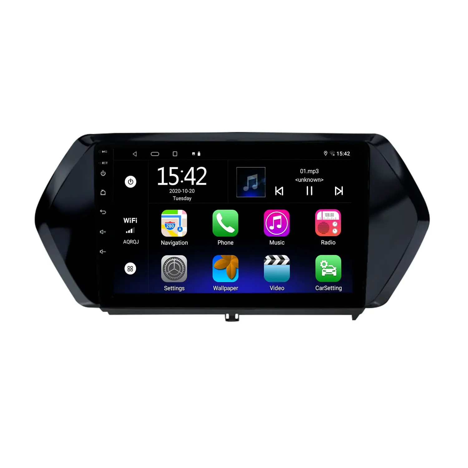 9 inch Android 12.0 Car Stereo Radio 6+128 GBGPS Navigation With HD Touchscreen support Carplay OBD2 for 2016 soueast dx3