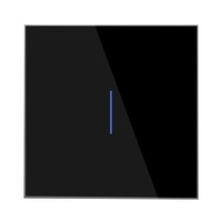 Interrupteur tactile intelligent Wi-Fi, norme européenne, 10A 240V, sans fil neutre, contrôle vocal via application et Alexa