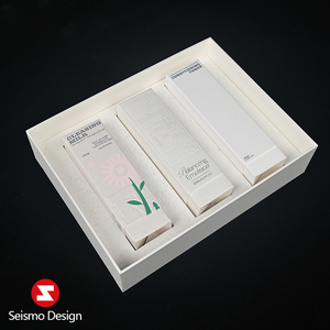 Seismo Custom Printing Green Eco Friendly Recyclable Seed Paper Cardboard Cosmetic Box Packaging Box Design