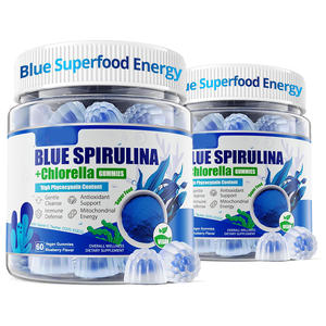 Fournisseur OEM de gummies à la spiruline, complément alimentaire à base d'algues spiruline pour des bienfaits naturels de la spiruline améliorés - Product Image 1
