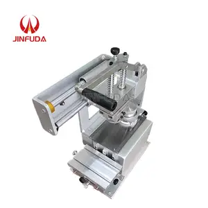 Single Color Pad Printing Machine Sealed Closed Ink Cup Tampo Printer Watch Dial Pen Pneumatic Pad Printers With Shuttle