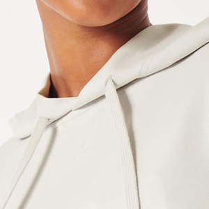 Sudaderas con capucha para mujer, sudaderas recortadas, trajes de Otoño de lana, Tops cómodos informales, ropa de invierno 2025 - Product Image 4