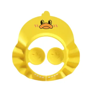 New Release Baby Shampoo Hat Toddler Bath Hat Soft Bath Hats Durable Shower Shield Visor Protect Kids