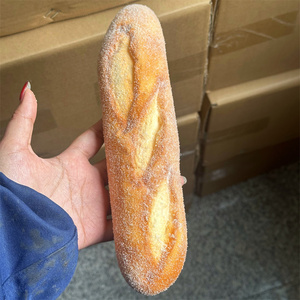 Pâte à pain baguette française parfumée à la noix de coco, levure en poudre, garniture au fromage, décoration de surface, pâte à sucre, sirop, modèle faux - Product Image 5