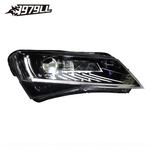 [1979] Salida de fábrica Luces de coche 2016 2017 2018 2019 lámpara de cabeza halógena de xenón actualización a Faro LED para <span class=keywords><strong>Skoda</strong></span> <span class=keywords><strong>Superb</strong></span> - Product Image 3
