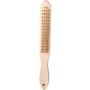 BRILLIANT TOOLS - BT706009 Cepillo de alambre de mano de latón con 4 filas 290 mm - EAN 4042146868584 FRENOS Y RUEDAS - Product Image 4