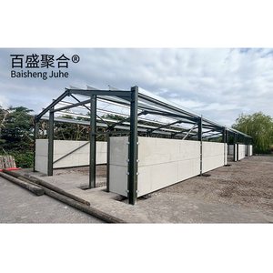 Sản xuất kim loại Barn prefab Kho Nhà Máy trang trại đổ công nghiệp lưu trữ đúc sẵn Kết Cấu Thép hội trường - Product Image 4