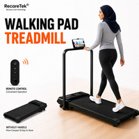 Caminadora Plegable Compacta Negra con Inclinación, Equipo de Gimnasio en Casa, Equipo de Entrenamiento, Caminadora para Casa, Equipo para Correr en Casa