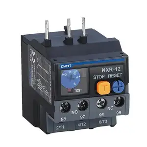 CHINT NXR-12 Motor Control Protection NXT Thermal Overload Relay 12A 25A 38A 100A 200A 630A Overload Relays