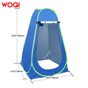 Tente de Douche/WC Portable WOQI 120x120x190cm Imperméable Pop-Up pour Camping, Vestiaire Extérieur, Installation Facile - Product Image 3