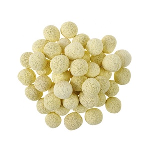 Accessoires pour filtre d'aquarium, billes bio en <span class=keywords><strong>céramique</strong></span> <span class=keywords><strong>poreuse</strong></span> jaunes, média filtrant biochimique pour aquarium, pour bactéries nitrifiantes - Product Image 6