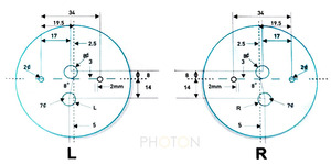 Photon Danyang Usine <span class=keywords><strong>Pas</strong></span> <span class=keywords><strong>Cher</strong></span> S.F Coupe Bleue Progressive Photochromique Anti Lumière Bleue Blocage Optique Lunettes Lentilles - Product Image 5