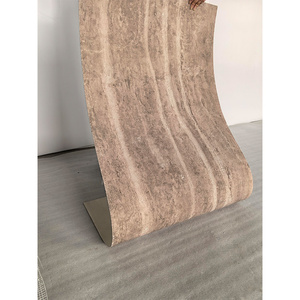 Grande <span class=keywords><strong>dalle</strong></span> souple moderne en pierre de grotte, texture marbre, pour revêtement mural décoratif en béton perforé - Product Image 2