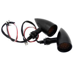 <span class=keywords><strong>Clignotant</strong></span> LED noir chromé 10 mm pour moto, feu stop <span class=keywords><strong>clignotant</strong></span> pour Harley <span class=keywords><strong>Chopper</strong></span> Cruiser Custom pour Honda - Product Image 2