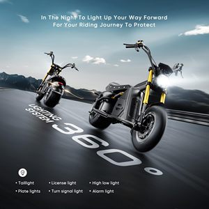 UNIEBIKE 4000W 50MPH Motorcycle for Adult <b>72V</b> 35Ah Lithium <b>Battery</b> 3H Fast Charge 70 Miles Long Range Street - Product Image 4