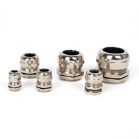Presse-étoupe métallique à filetage métrique M8 en acier inoxydable SS304 SS316, étanche IP68, pour câbles de 2 à 5 mm de diamètre extérieur
