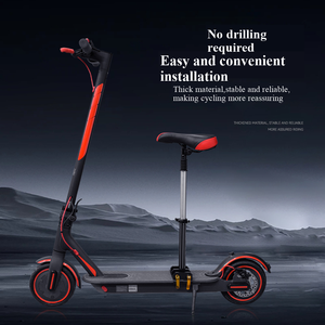 Il convient pour <span class=keywords><strong>Xiaomi</strong></span> <span class=keywords><strong>Mijia</strong></span> <span class=keywords><strong>M365PRO</strong></span> 1S Scooter électrique spécial sans poinçon coussin absorbant les chocs siège pliant - Product Image 5