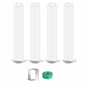 Nuevo Poste de soporte para plantas trepadoras apilable, enredaderas para plantas de interior, palos de musgo, poste de musgo de plástico duradero para macetas - Product Image 6