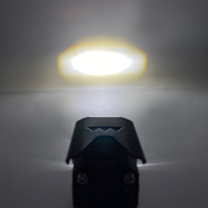 Faro LED para Motocicleta ADT, Lente Doble de Color Blanco y Amarillo, Lámpara Antiniebla Auxiliar para Motocicletas - Product Image 4