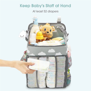 Nibbsi — organiseur de Table pour nouveau-né, <span class=keywords><strong>sac</strong></span> de rangement suspendu pour couches bébé, caddie <span class=keywords><strong>à</strong></span> <span class=keywords><strong>langer</strong></span> - Product Image 2
