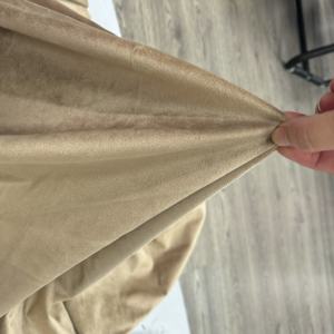 럭셔리 여러 색상 사용 가능한 단단한 실내 장식품 벨벳 원단 미터 패브릭 소파 소파 - Product Image 5