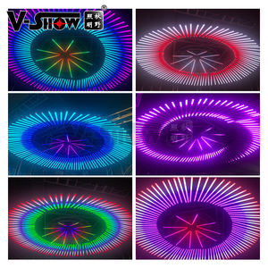 ไฟ LED DMX พิกเซลทิวบ์ VSHOW PL4003 16 ชิ้น พร้อมคอนโทรลเลอร์ ไฟ RGB สำหรับงานปาร์ตี้ ไนท์คลับ เวที แสงสี DMX สำหรับเวที - Product Image 2